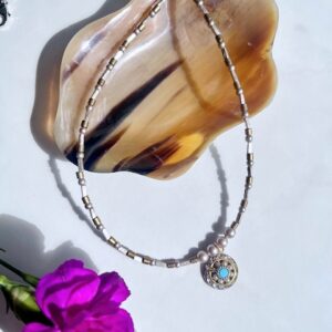Sterling, Brass, Necklace